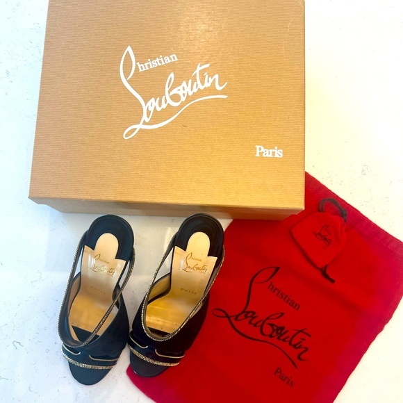 Christian Louboutin Shoes - Christian Louboutin Akenana Heels 38.5/8 NIB